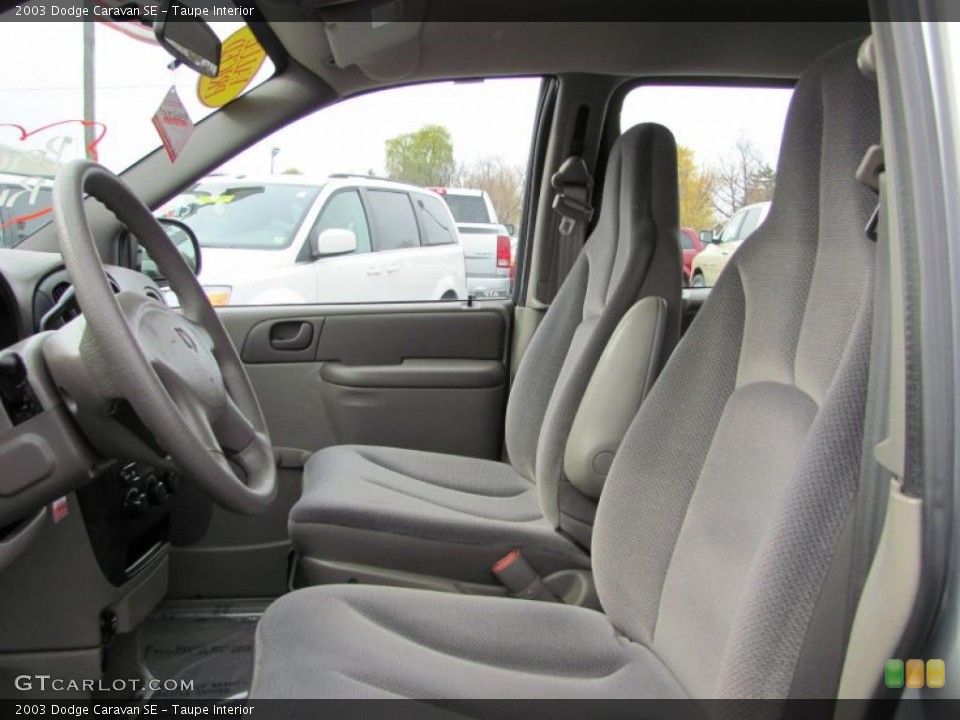 Taupe Interior Photo for the 2003 Dodge Caravan SE #40054393