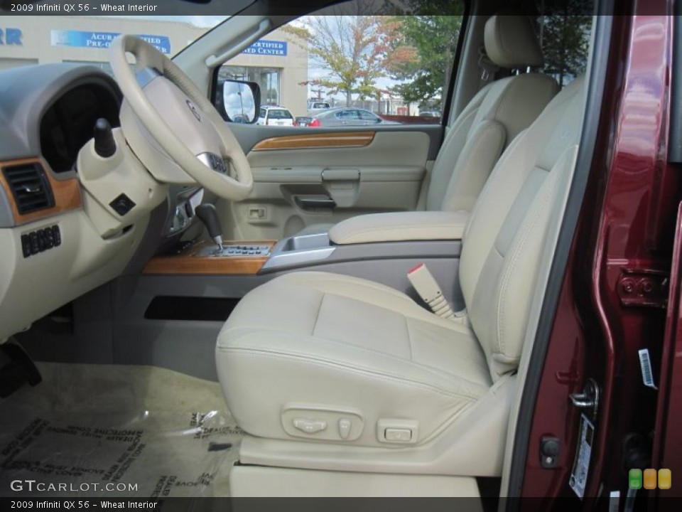 Wheat Interior Photo for the 2009 Infiniti QX 56 #40055284