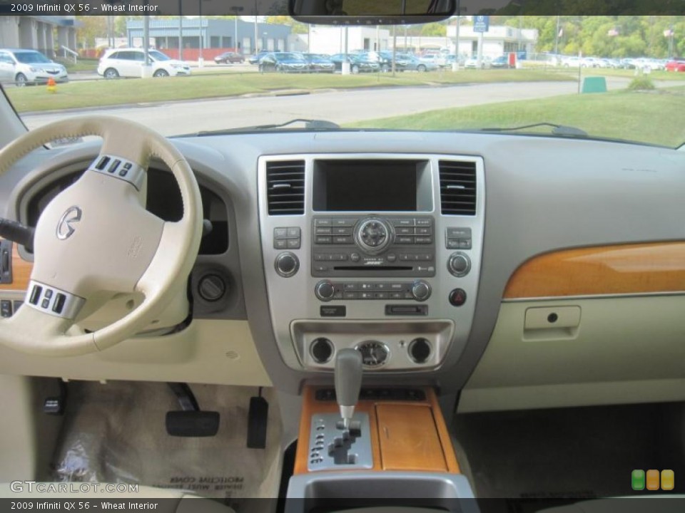 Wheat Interior Dashboard for the 2009 Infiniti QX 56 #40055300