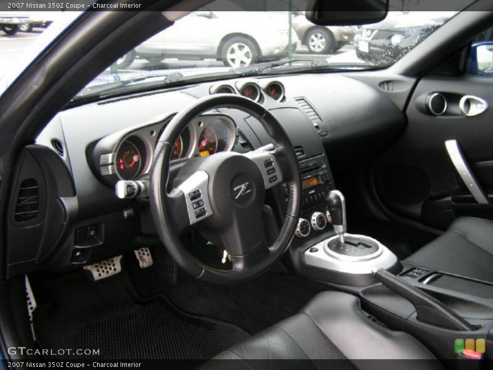 Charcoal Interior Prime Interior for the 2007 Nissan 350Z Coupe #40057527