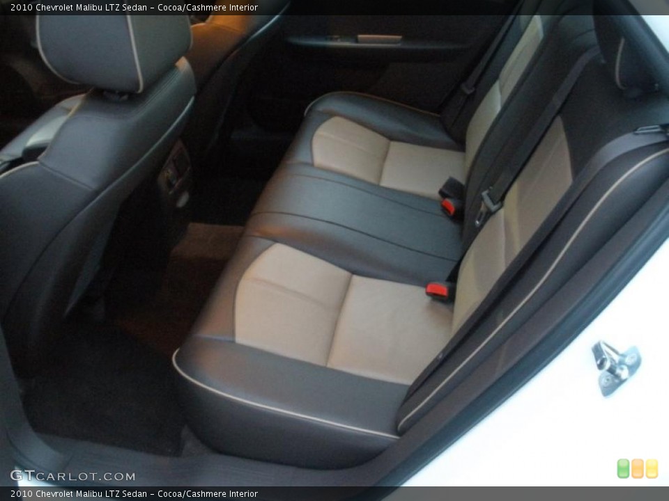 Cocoa/Cashmere Interior Photo for the 2010 Chevrolet Malibu LTZ Sedan #40058287