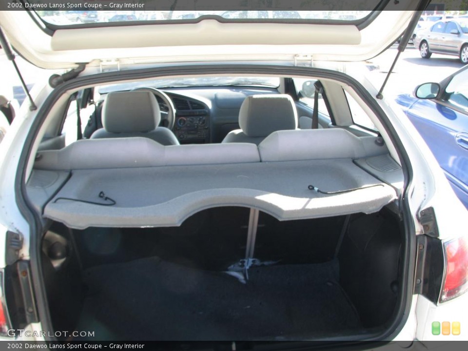 Gray Interior Trunk for the 2002 Daewoo Lanos Sport Coupe #40059123