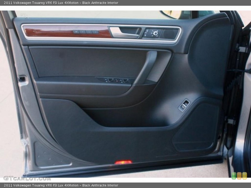 Black Anthracite Interior Door Panel for the 2011 Volkswagen Touareg VR6 FSI Lux 4XMotion #40060027