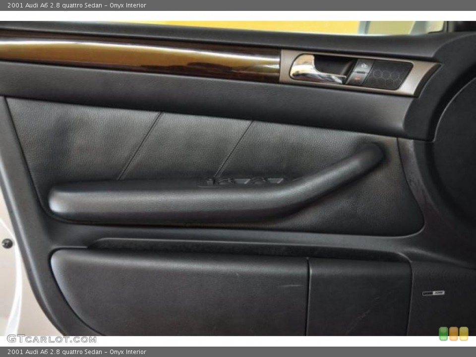 Onyx Interior Door Panel for the 2001 Audi A6 2.8 quattro Sedan #40062783