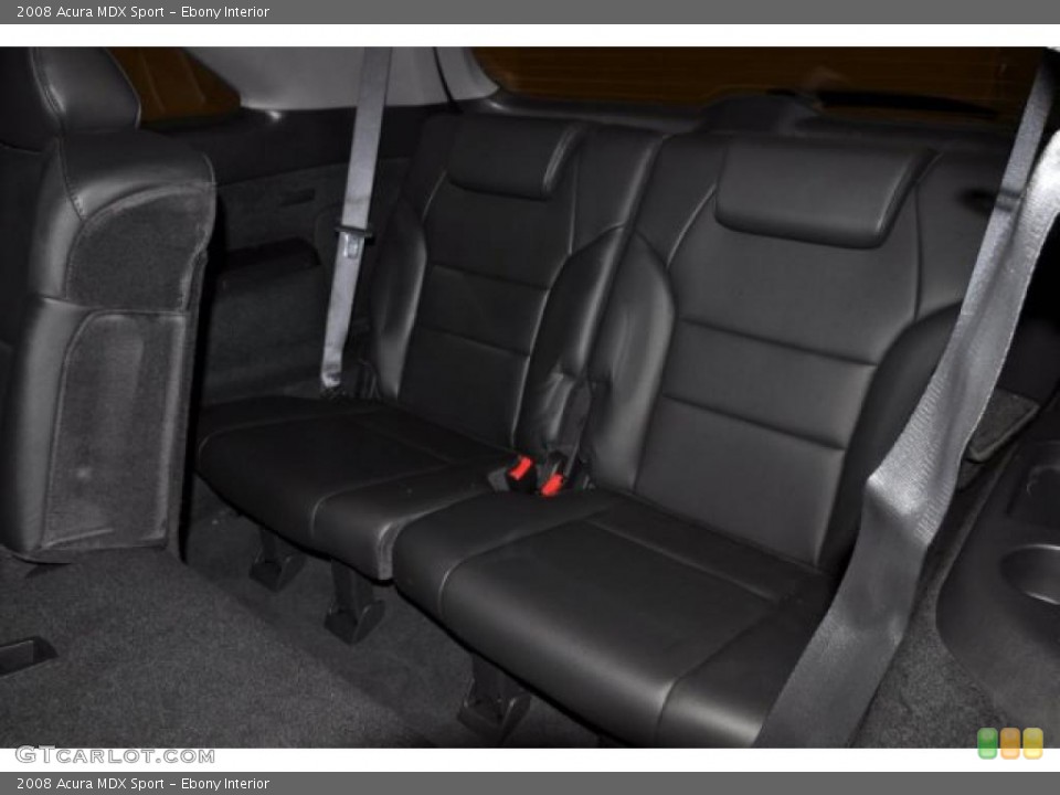 Ebony Interior Photo for the 2008 Acura MDX Sport #40062979