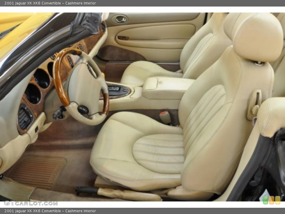 Cashmere Interior Photo for the 2001 Jaguar XK XK8 Convertible #40063059