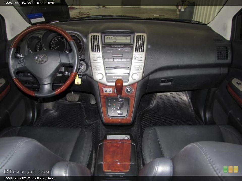 Black Interior Prime Interior for the 2008 Lexus RX 350 #40063227