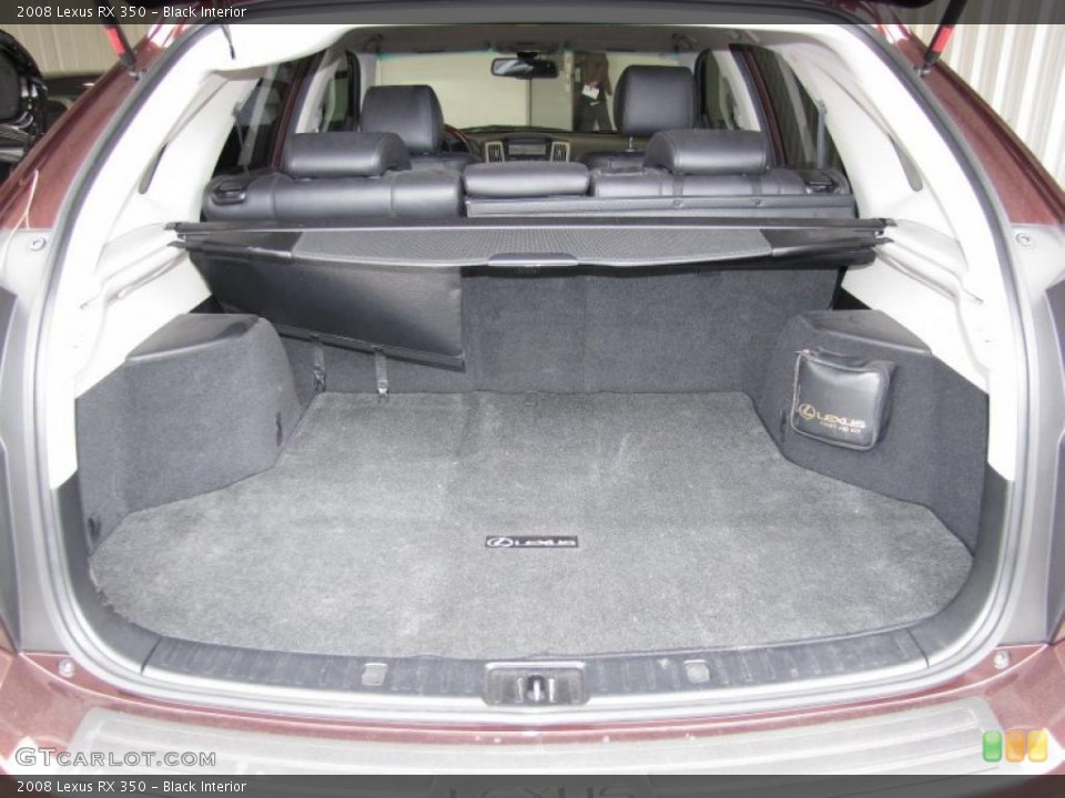 Black Interior Trunk for the 2008 Lexus RX 350 #40063243