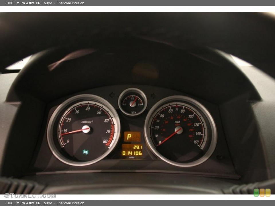 Charcoal Interior Gauges for the 2008 Saturn Astra XR Coupe #40064939