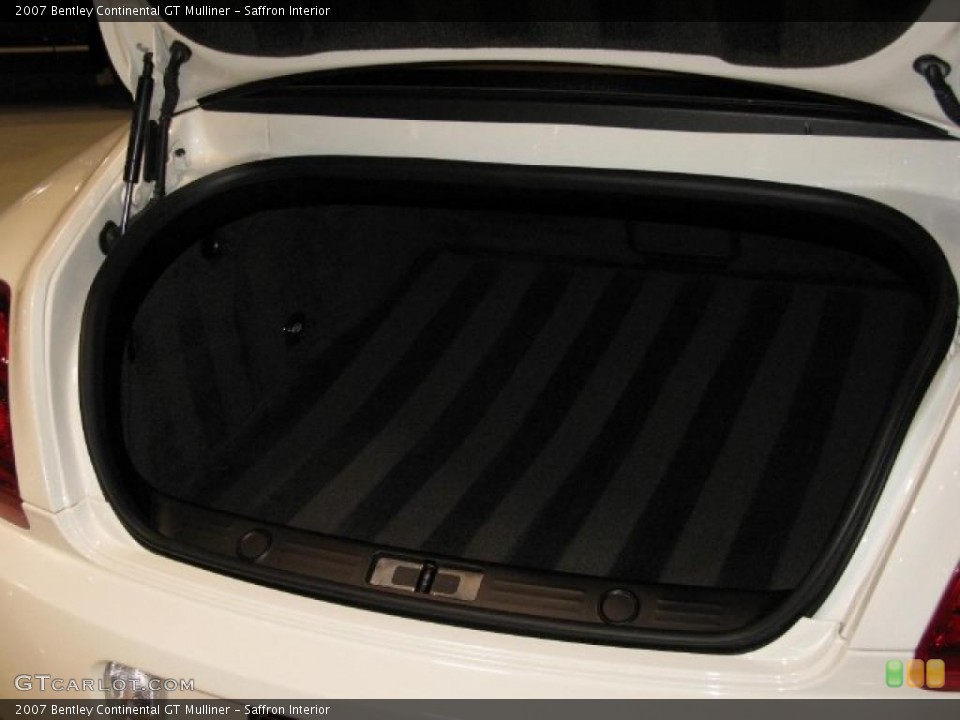 Saffron Interior Trunk for the 2007 Bentley Continental GT Mulliner #40067443