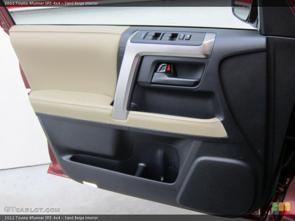 Sand Beige Interior Door Panel for the 2011 Toyota 4Runner SR5 4x4 #40069815