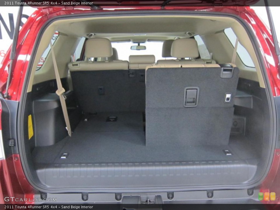 Sand Beige Interior Trunk for the 2011 Toyota 4Runner SR5 4x4 #40069855