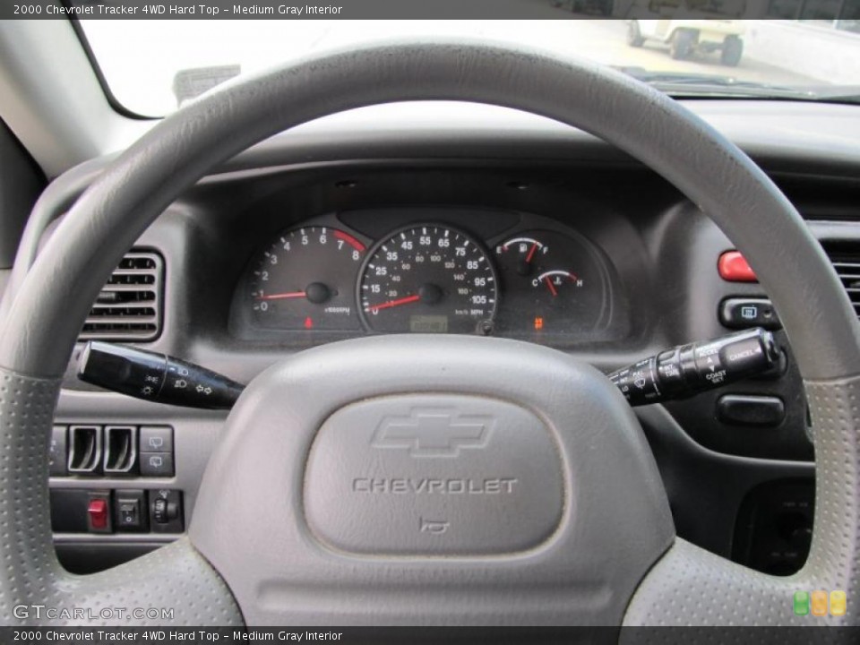 Medium Gray Interior Gauges for the 2000 Chevrolet Tracker 4WD Hard Top #40070239