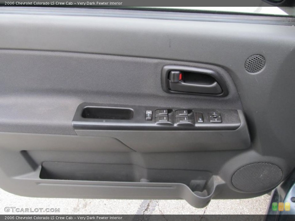 Very Dark Pewter Interior Door Panel for the 2006 Chevrolet Colorado LS Crew Cab #40071831
