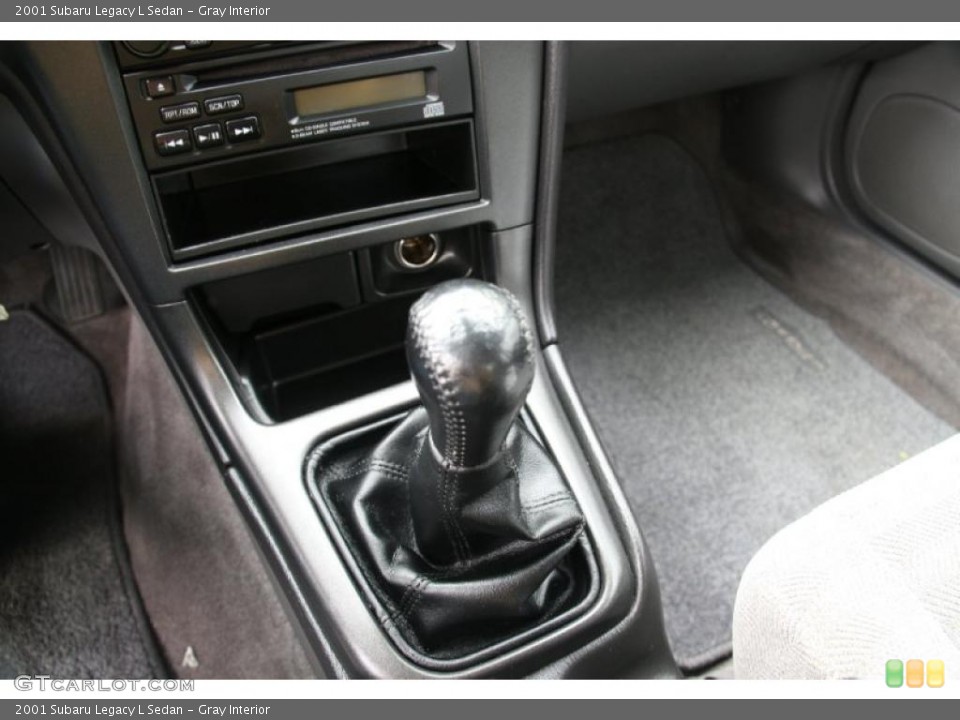Gray Interior Transmission for the 2001 Subaru Legacy L Sedan #40071859