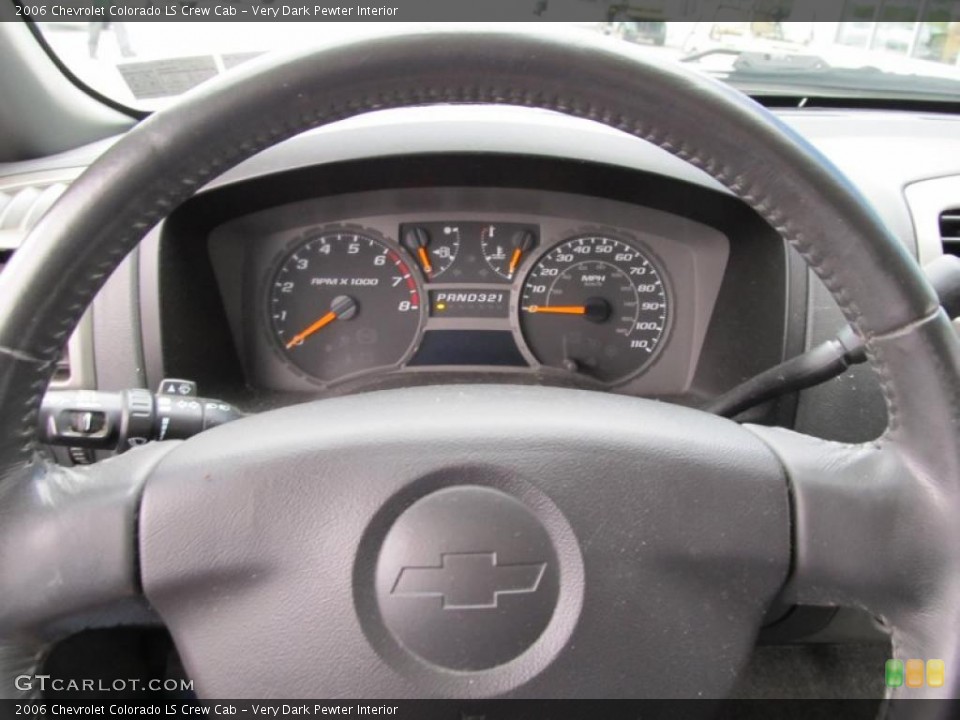 Very Dark Pewter Interior Gauges for the 2006 Chevrolet Colorado LS Crew Cab #40071879