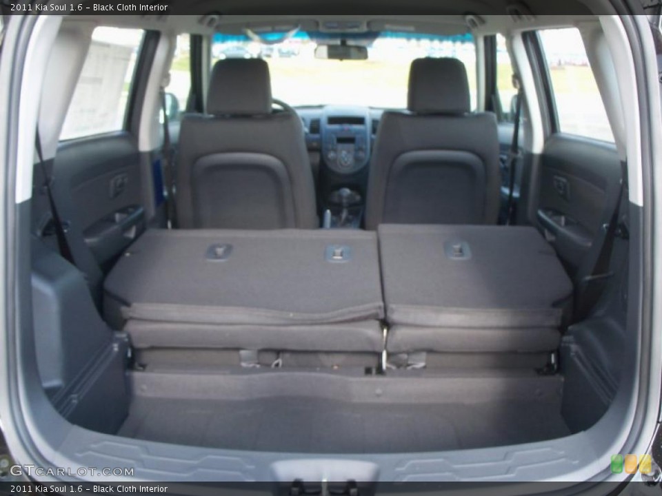 Black Cloth Interior Trunk for the 2011 Kia Soul 1.6 #40075635