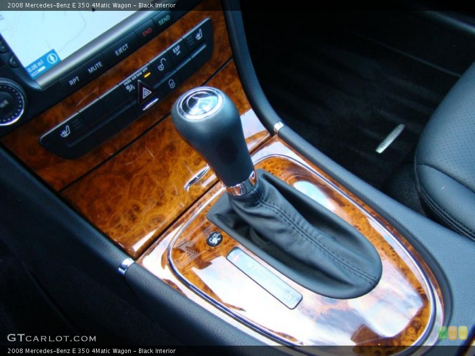 Black Interior Transmission for the 2008 Mercedes-Benz E 350 4Matic Wagon #40078227