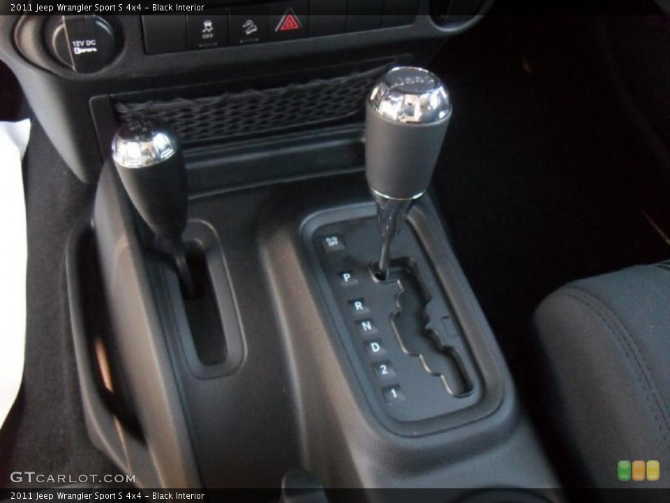 Black Interior Transmission for the 2011 Jeep Wrangler Sport S 4x4 #40078871