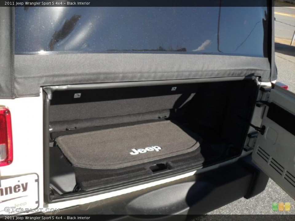Black Interior Trunk for the 2011 Jeep Wrangler Sport S 4x4 #40078943