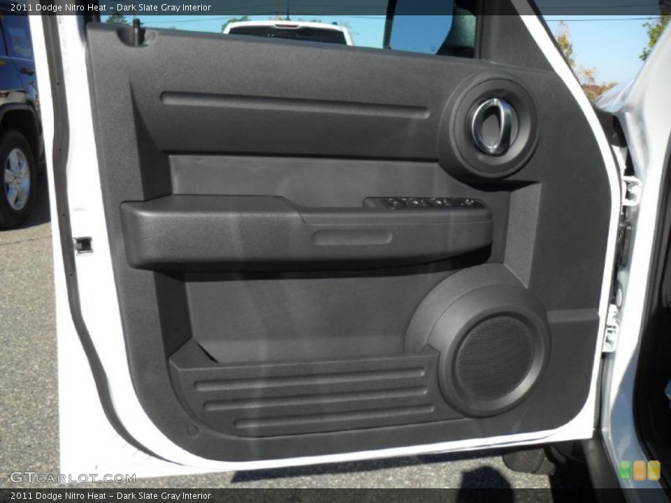 Dark Slate Gray Interior Door Panel for the 2011 Dodge Nitro Heat #40079239