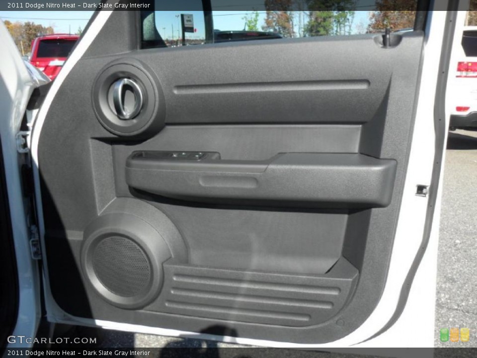 Dark Slate Gray Interior Door Panel for the 2011 Dodge Nitro Heat #40079439
