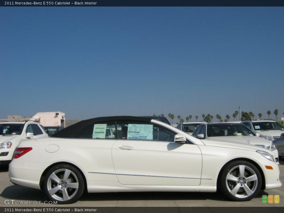 Black Interior Photo for the 2011 Mercedes-Benz E 550 Cabriolet #40079695