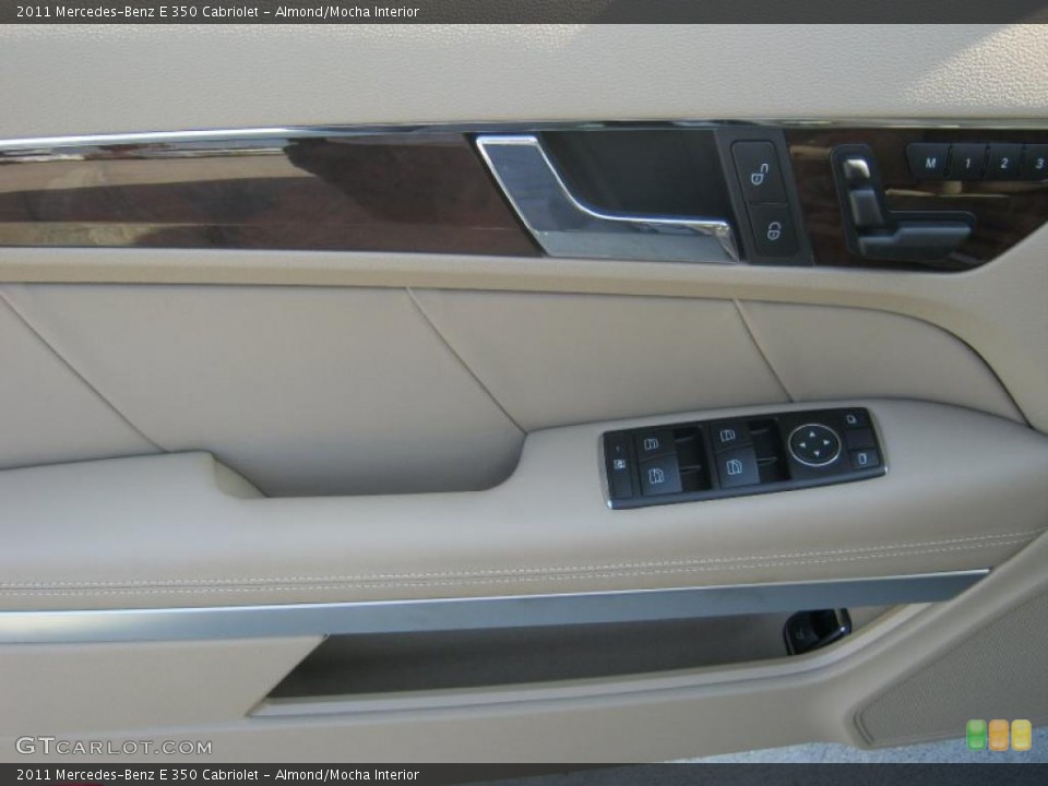 Almond/Mocha Interior Door Panel for the 2011 Mercedes-Benz E 350 Cabriolet #40079791