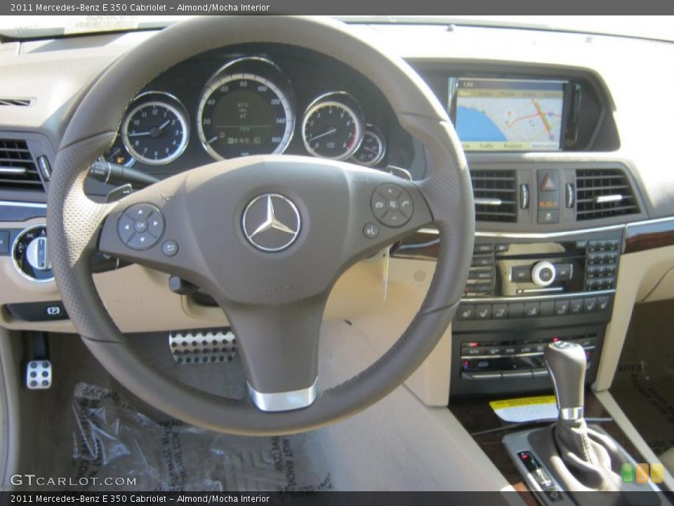Almond/Mocha Interior Dashboard for the 2011 Mercedes-Benz E 350 Cabriolet #40079823