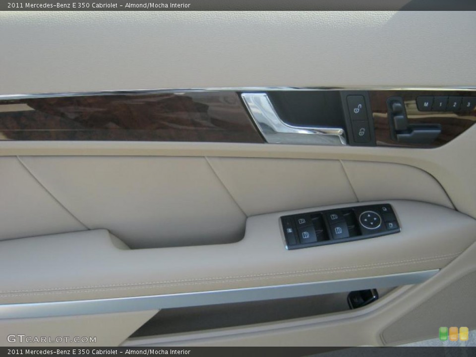 Almond/Mocha Interior Door Panel for the 2011 Mercedes-Benz E 350 Cabriolet #40079891