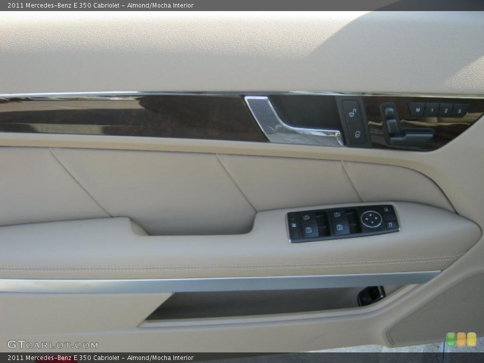 Almond/Mocha Interior Door Panel for the 2011 Mercedes-Benz E 350 Cabriolet #40080063