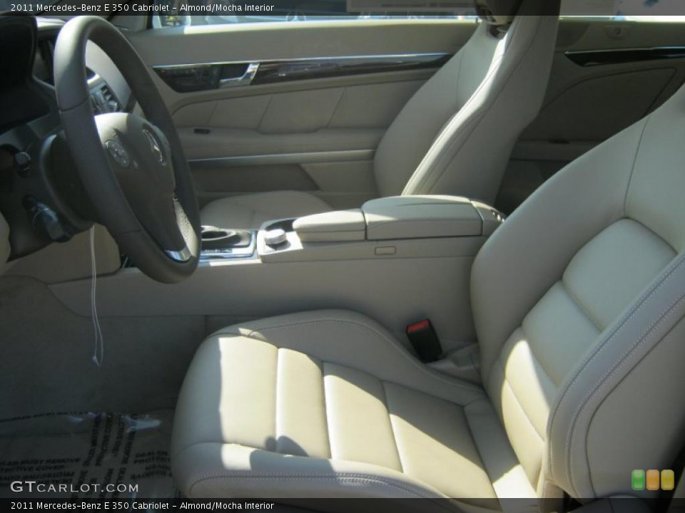 Almond/Mocha Interior Photo for the 2011 Mercedes-Benz E 350 Cabriolet #40080075