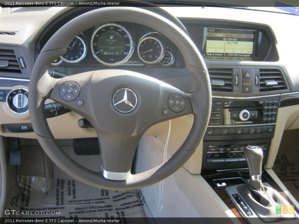 Almond/Mocha Interior Dashboard for the 2011 Mercedes-Benz E 350 Cabriolet #40080087
