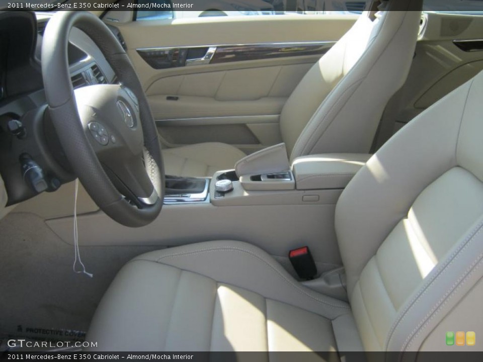 Almond/Mocha Interior Photo for the 2011 Mercedes-Benz E 350 Cabriolet #40080635