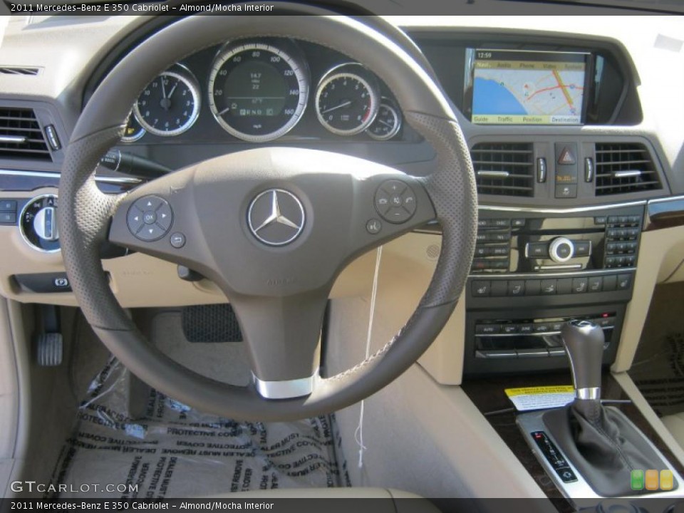 Almond/Mocha Interior Dashboard for the 2011 Mercedes-Benz E 350 Cabriolet #40080651