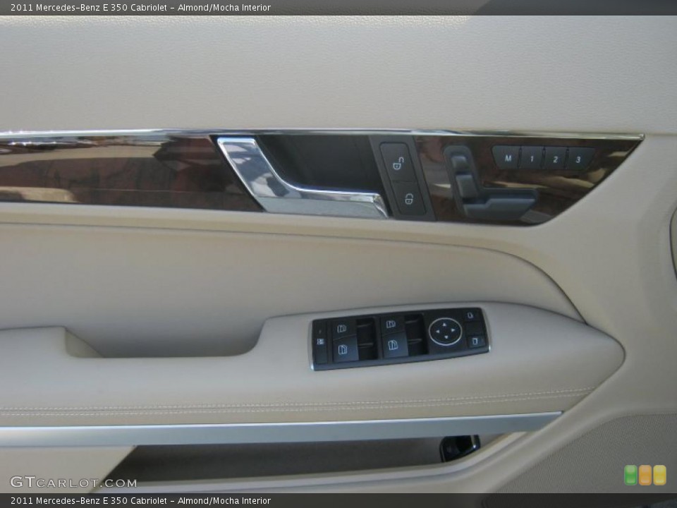 Almond/Mocha Interior Door Panel for the 2011 Mercedes-Benz E 350 Cabriolet #40080715