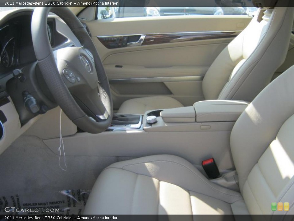 Almond/Mocha Interior Photo for the 2011 Mercedes-Benz E 350 Cabriolet #40080727