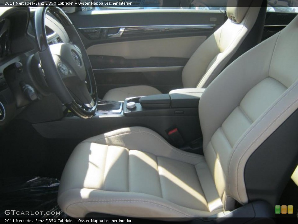 Oyster Nappa Leather 2011 Mercedes-Benz E Interiors
