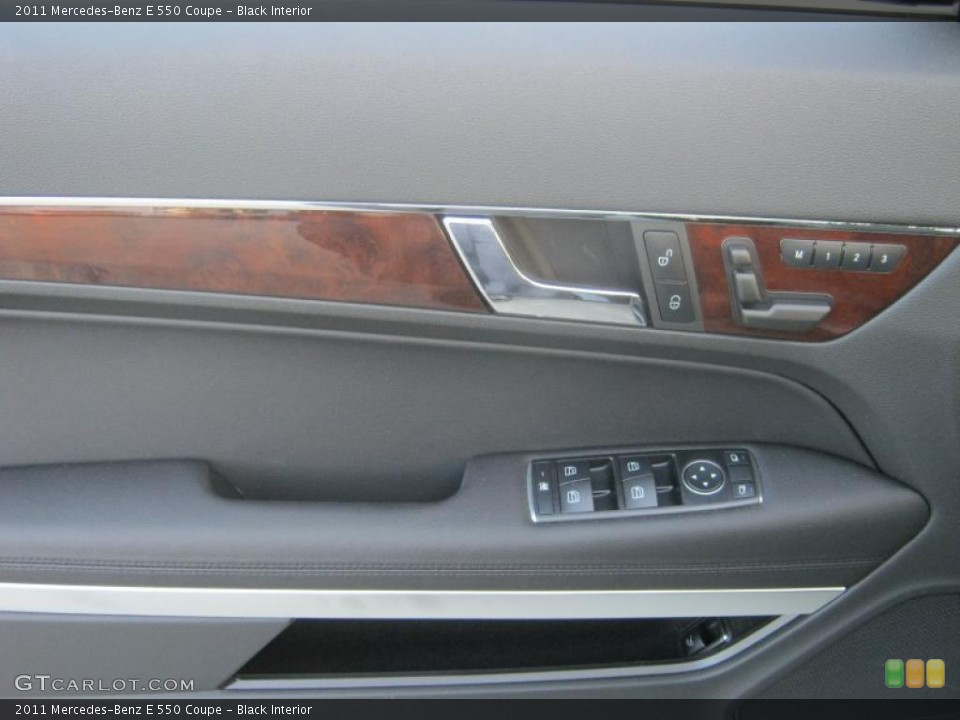 Black Interior Door Panel for the 2011 Mercedes-Benz E 550 Coupe #40080983