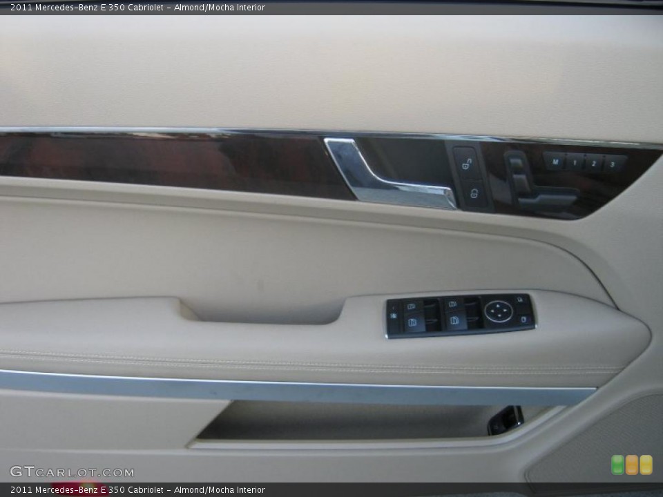 Almond/Mocha Interior Door Panel for the 2011 Mercedes-Benz E 350 Cabriolet #40081219