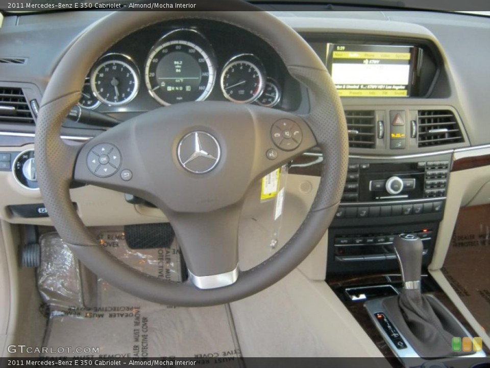 Almond/Mocha Interior Dashboard for the 2011 Mercedes-Benz E 350 Cabriolet #40081247