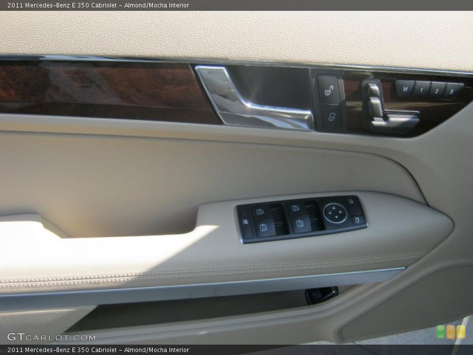 Almond/Mocha Interior Door Panel for the 2011 Mercedes-Benz E 350 Cabriolet #40081311