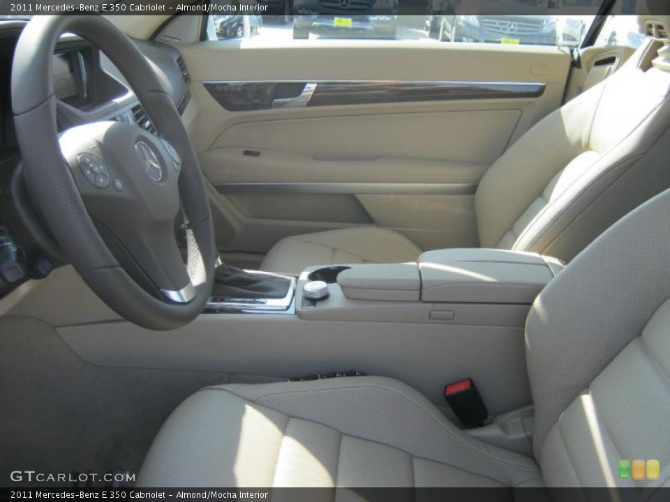 Almond/Mocha Interior Photo for the 2011 Mercedes-Benz E 350 Cabriolet #40081327