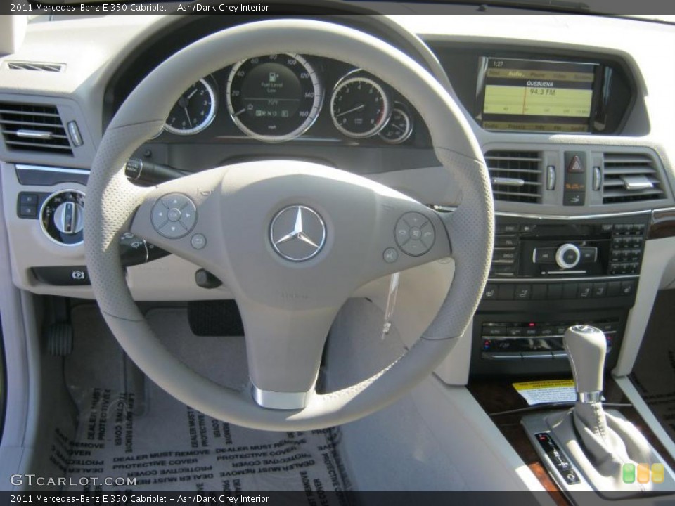 Ash/Dark Grey Interior Dashboard for the 2011 Mercedes-Benz E 350 Cabriolet #40081635