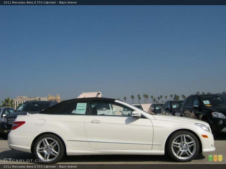 Black Interior Photo for the 2011 Mercedes-Benz E 550 Cabriolet #40081771