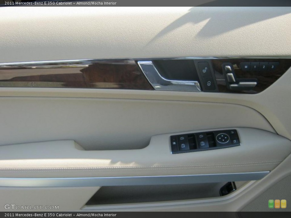 Almond/Mocha Interior Door Panel for the 2011 Mercedes-Benz E 350 Cabriolet #40081875