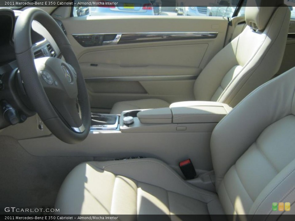 Almond/Mocha Interior Photo for the 2011 Mercedes-Benz E 350 Cabriolet #40081891