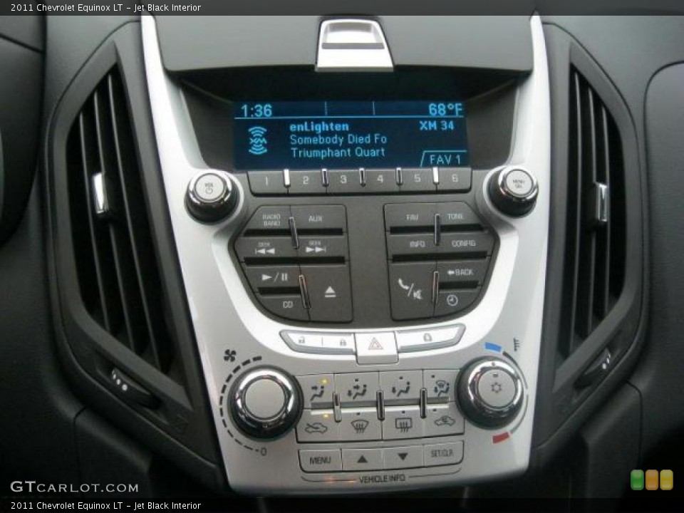 Jet Black Interior Controls for the 2011 Chevrolet Equinox LT #40084275