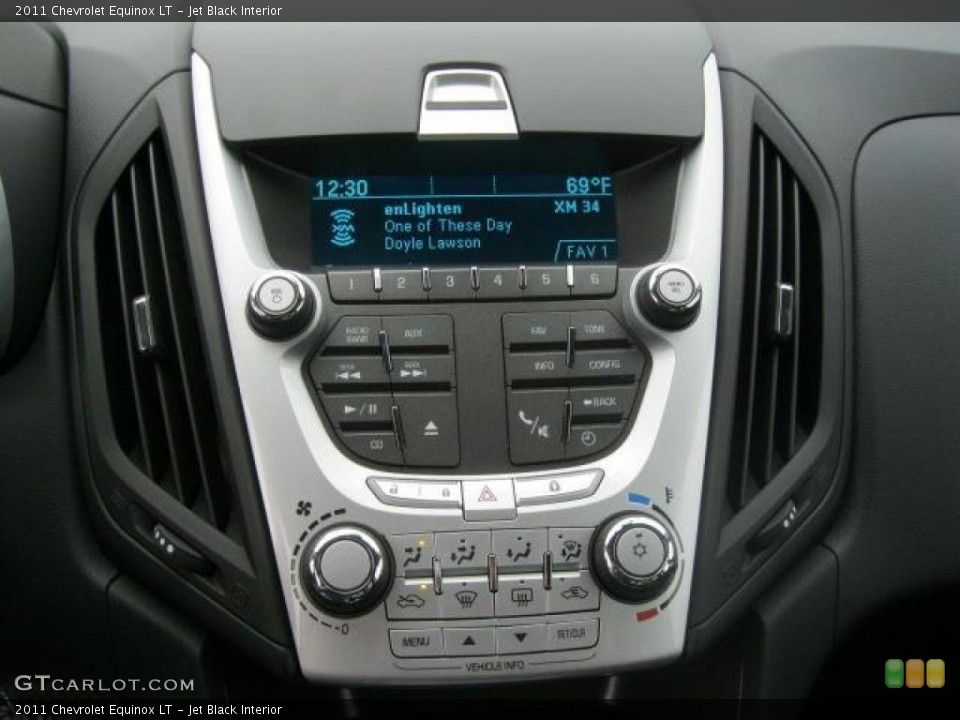 Jet Black Interior Controls for the 2011 Chevrolet Equinox LT #40084471