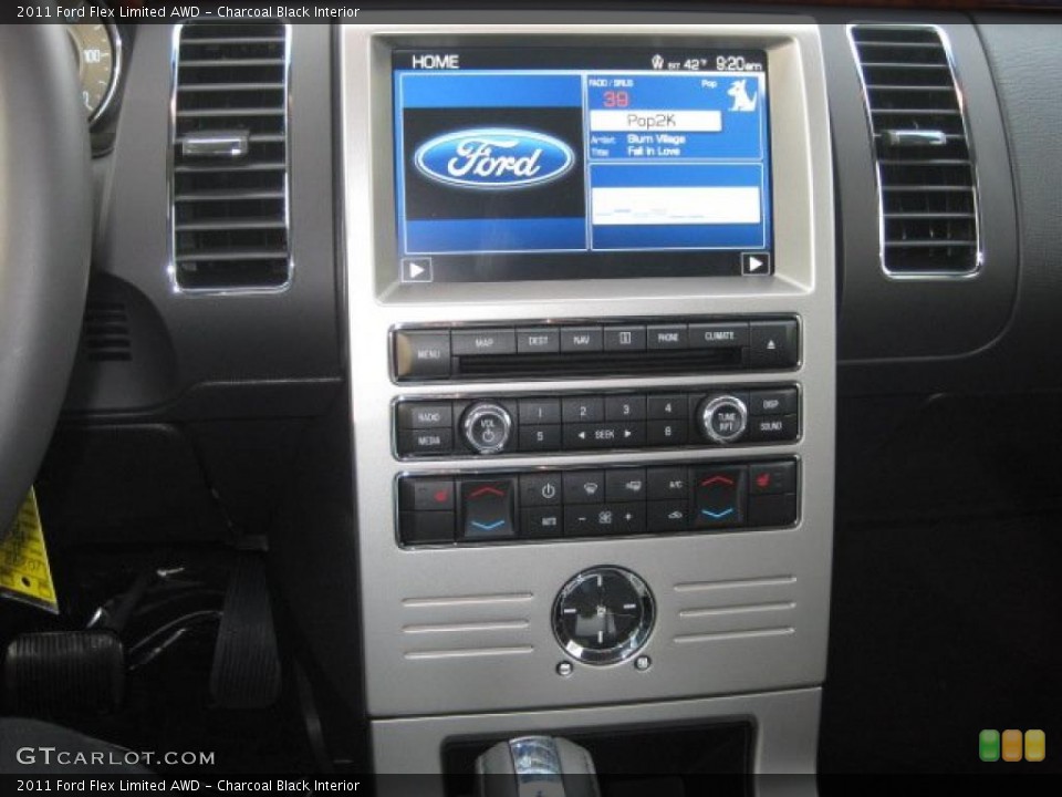 Charcoal Black Interior Controls for the 2011 Ford Flex Limited AWD #40085935
